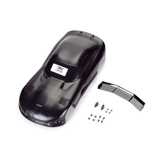 Pre-Cut 2002 Dodge Viper GTS for Losi NASCAR (Black)