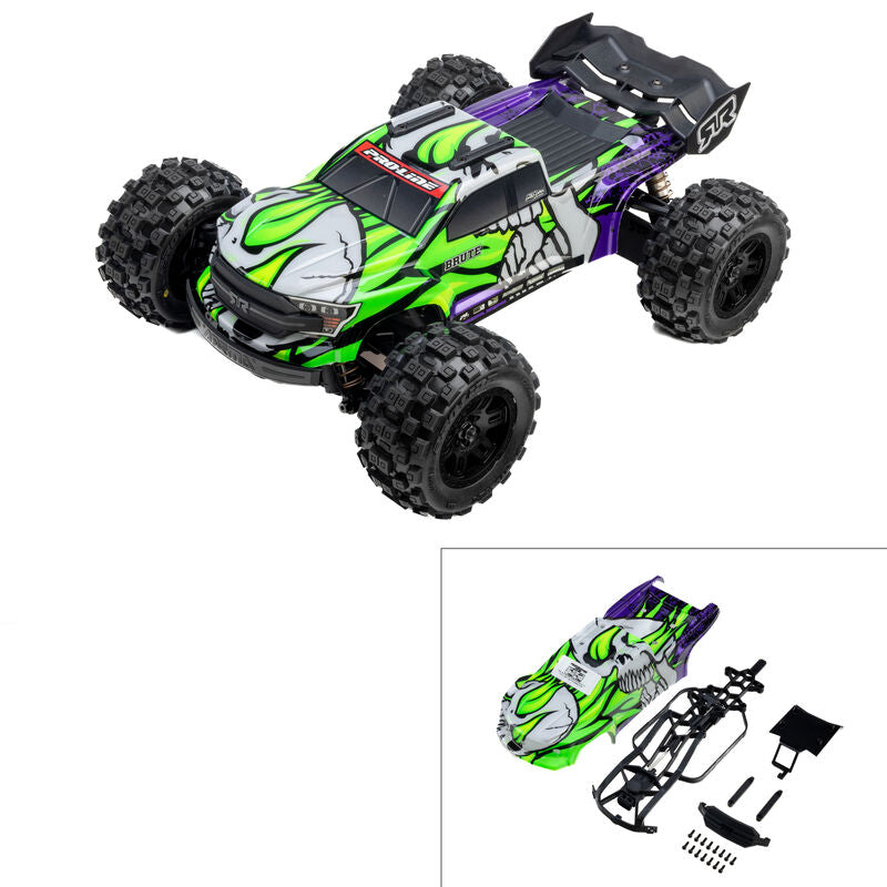 Limited Edition Pre-Cut/Pre-Painted Brute Ghostfire Body w/ Clipless System for  MINI KRATON