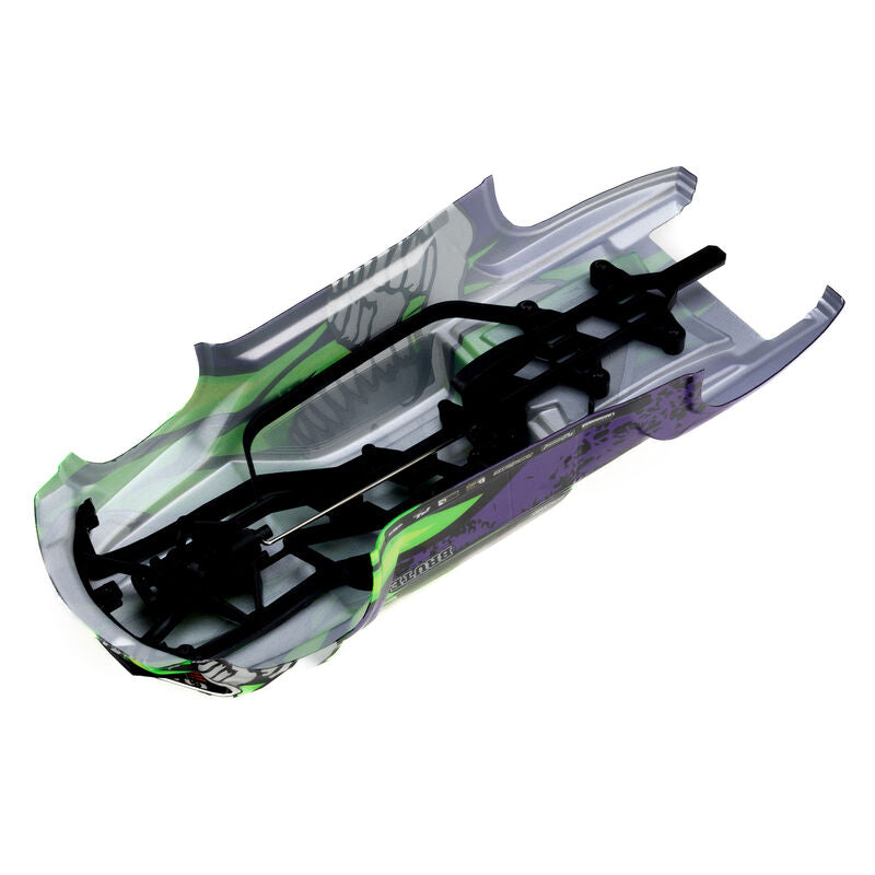 Limited Edition Pre-Cut/Pre-Painted Brute Ghostfire Body w/ Clipless System for  MINI KRATON