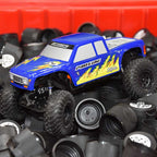 Body LE Precut/Painted Coyote High Perf Blue Tear for Axial SCX30