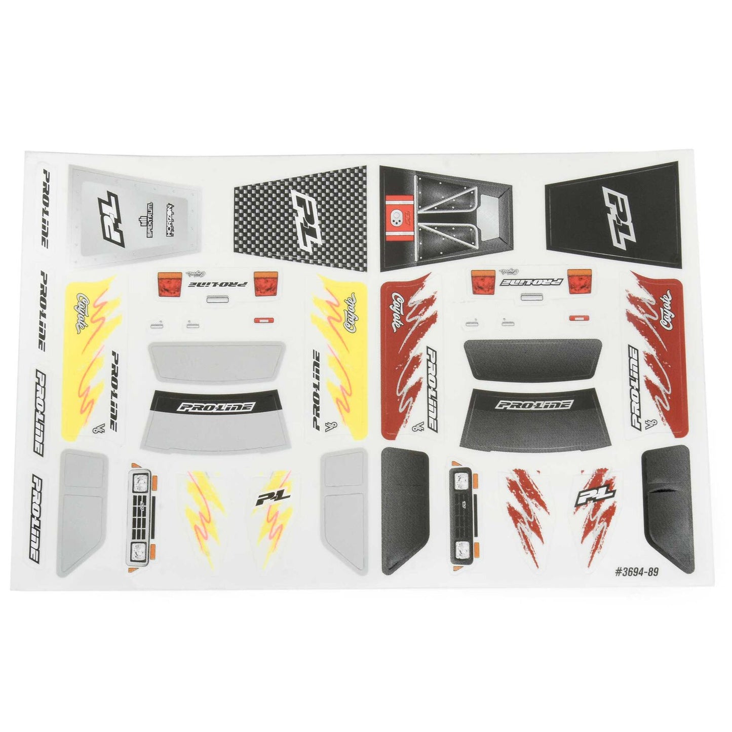 Body LE Coyote High Perf Clear Tear for Axial SCX30