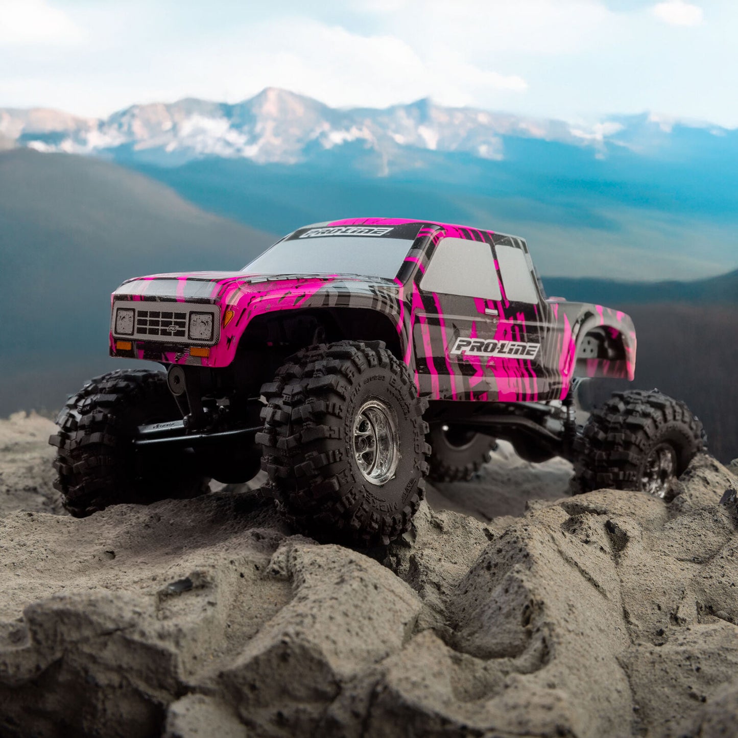 Limited Edition Pre-Cut/Pre-Painted Coyote Pink Fury Body for Axial SCX30