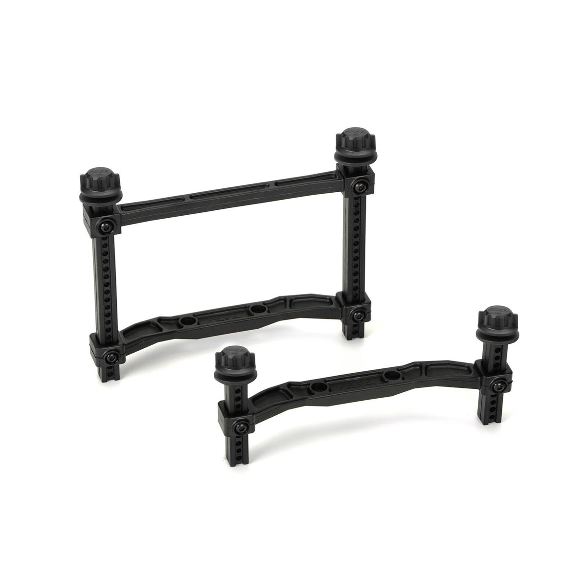 Extended Front and Rear Body Mounts: Slash 4x4
