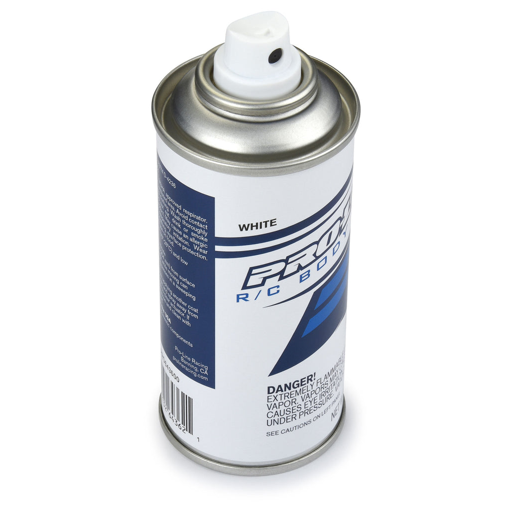 Pro-Line RC Body Spray Paint, White, 4.5oz – view 3