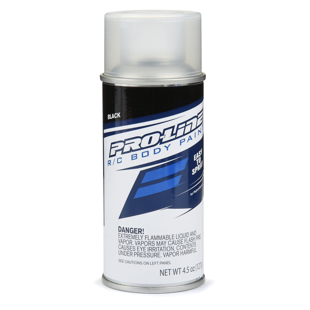 Pro-Line RC Body Spray Paint, Black, 4.5oz product photo