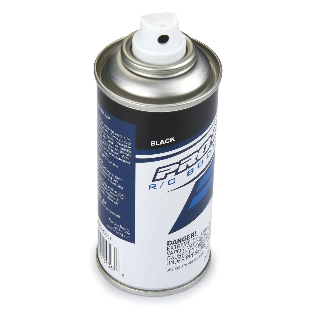 Pro-Line RC Body Spray Paint, Black, 4.5oz – view 3