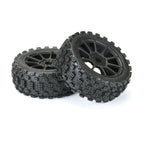 Badlands MX M2 1/8 MTD Mach 10 Black Wheels F/R