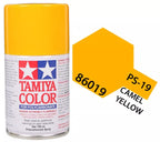 Tamiya PS-19 Camel Yellow Polycarbonate Spray Paint, 100ml product photo