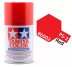 Tamiya PS-2 Red Polycarbonate Spray Paint, 100ml product photo