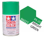 Tamiya PS-25 Bright Green Polycarbonate Spray Paint, 100ml product photo
