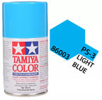 Tamiya PS-3 Light Blue Polycarbonate Spray Paint, 100ml product photo