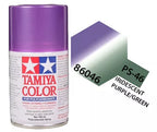 Tamiya PS-46 Purple/Green Iridescent Polycarbonate Spray Paint, 100ml product photo