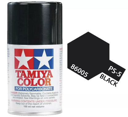 PS-5 Black Paint, 100ml Spray Can