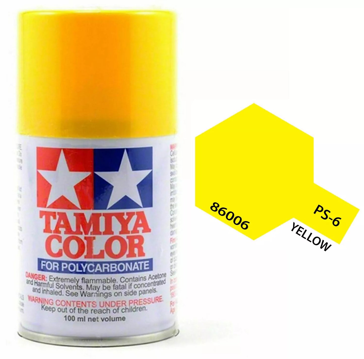 PS-6 Yellow Paint, 100ml Spray Can