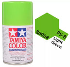 Tamiya PS-8 Light Green Polycarbonate Spray Paint, 100ml product photo