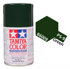 Tamiya PS-9 Green Polycarbonate Spray Paint, 100ml product photo