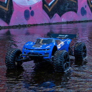 1/10 Piranha TR10 Brushed 2WD Electric Truggy Blue