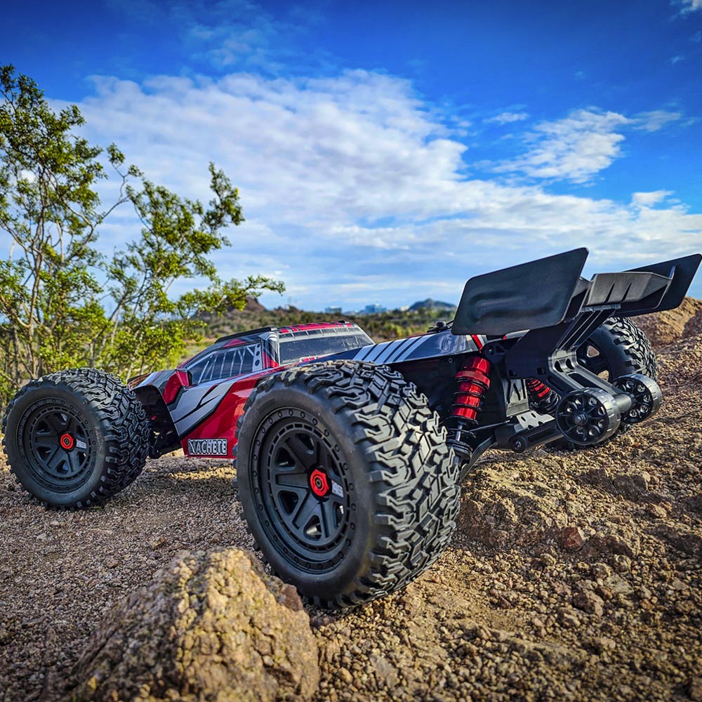 1/6 Machete Brushless 4s Monster Truck Red