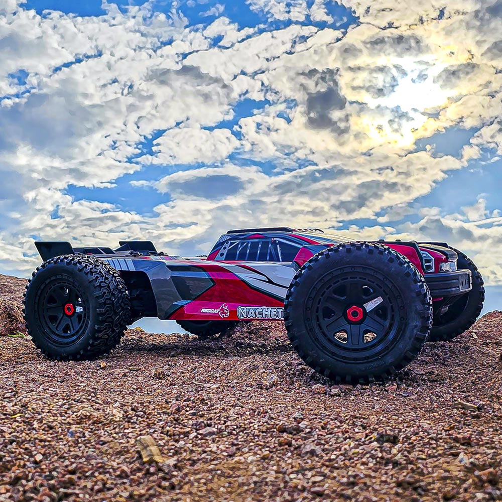 1/6 Machete Brushless 4s Monster Truck Red