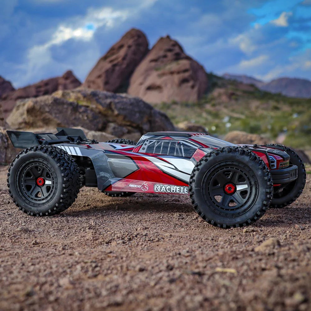 1/6 Machete Brushless 4s Monster Truck Red