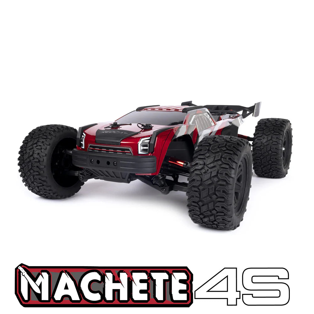 1/6 Machete Brushless 4s Monster Truck Red