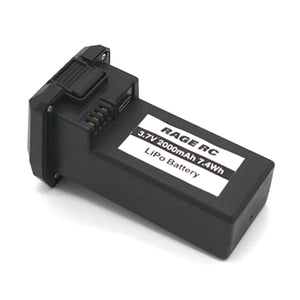 1S 2000mAh Lipo Battery w/Case; Stinger 3.0