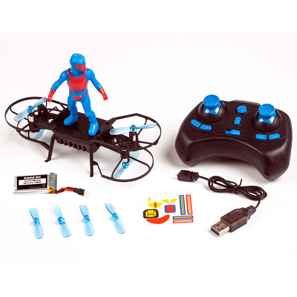 Rage AeroBoard RTF, Red/Blue Patriot (RGR4570)