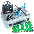 Rage Hero-Copter, 4-Blade RTF Helicopter, Police (RGR6051)