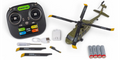 Rage Hero-Copter BL, 4-Blade Brushless RTF Heli, Army (RGR6150)