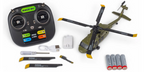 Rage Hero-Copter BL, 4-Blade Brushless RTF Heli, Army (RGR6150)