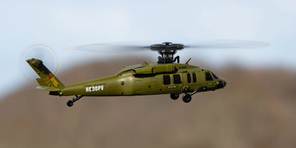 Hero-Copter BL, 4-Blade Brushless RTF Heli; Army