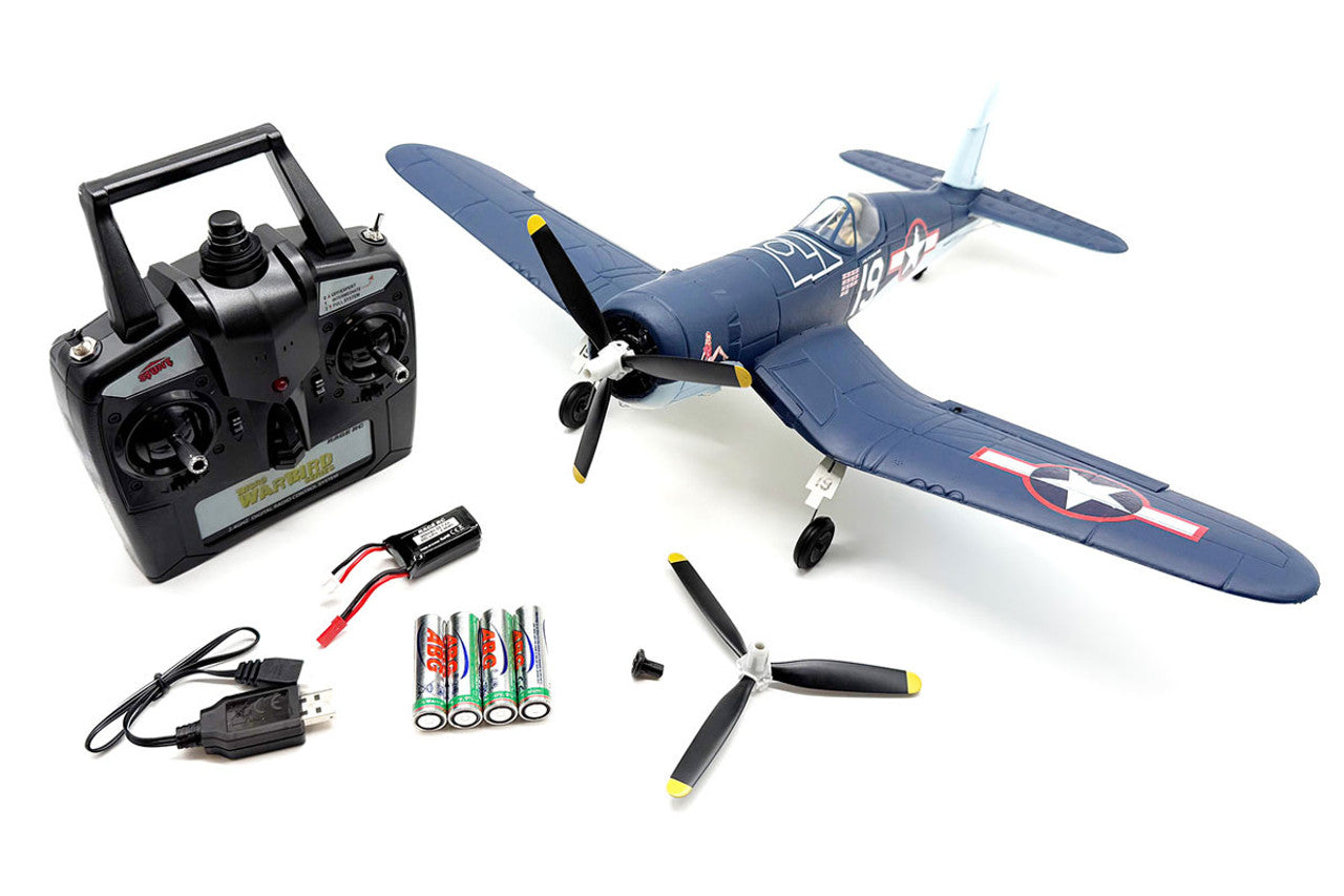 F4U Corsair 500mm Brushless RTF Airplane w/PASS – Atlanta Hobby