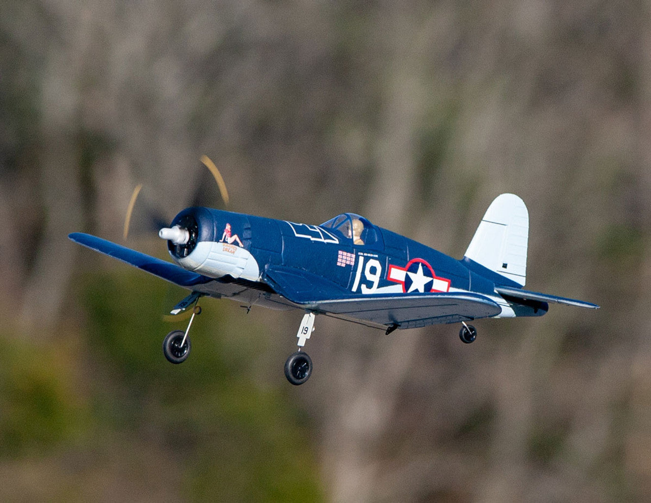 F4U Corsair 500mm Brushless RTF Airplane w/PASS