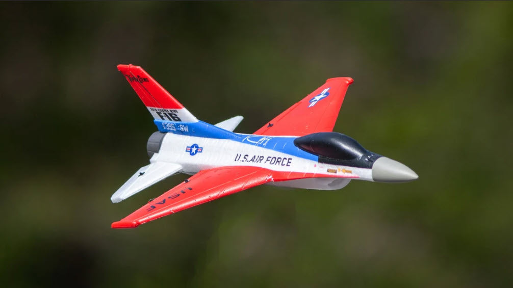 F-16 Micro RTF Brushless Powered EDF Jet with PASS
