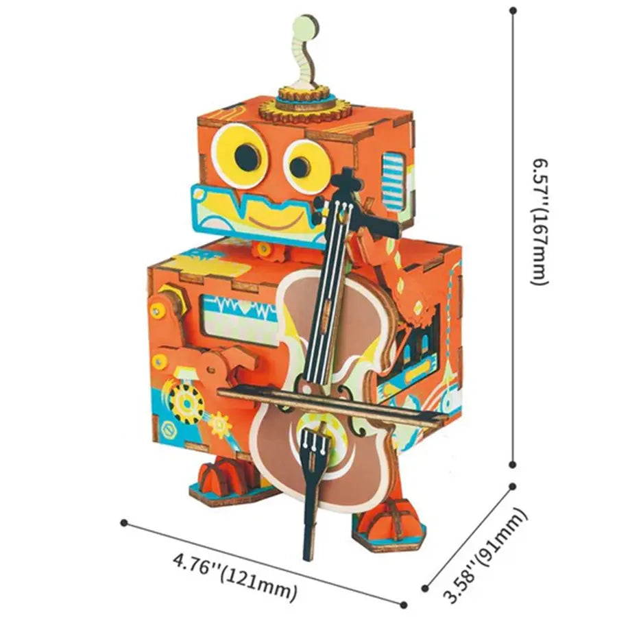 Robotime DIY Music Box Dream Series Little Performer (ROEAMD53)