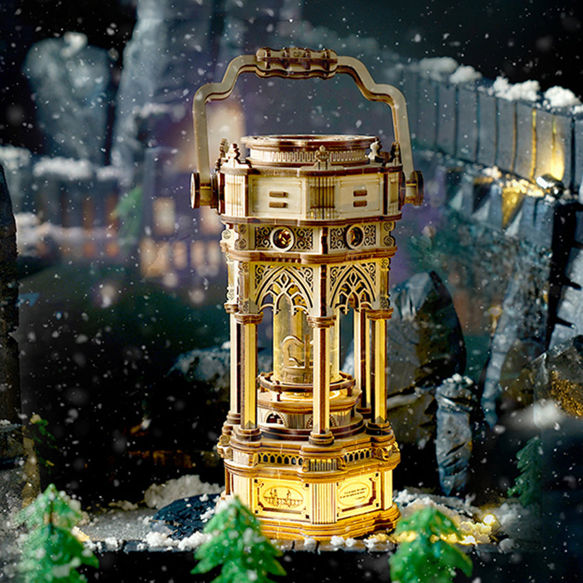 Mechanical Music Box; Victorian Lantern