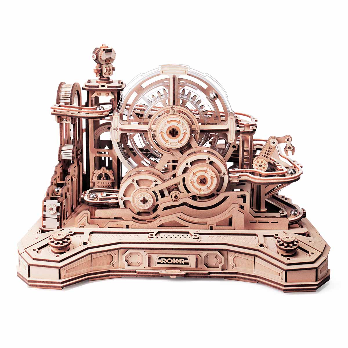 Gear Ball Challenge 3D Wooden Puzzle
