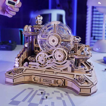 Gear Ball Challenge 3D Wooden Puzzle