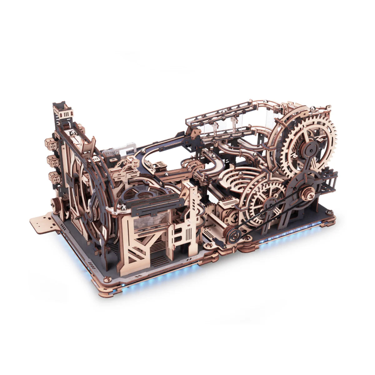 ROKR Marble Spaceport Marble Run 3D Wooden Puzzle