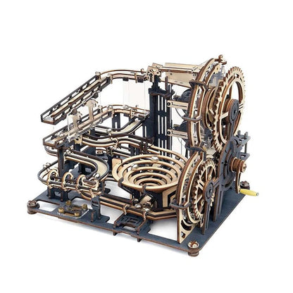 ROKR Marble Spaceport Marble Run 3D Wooden Puzzle