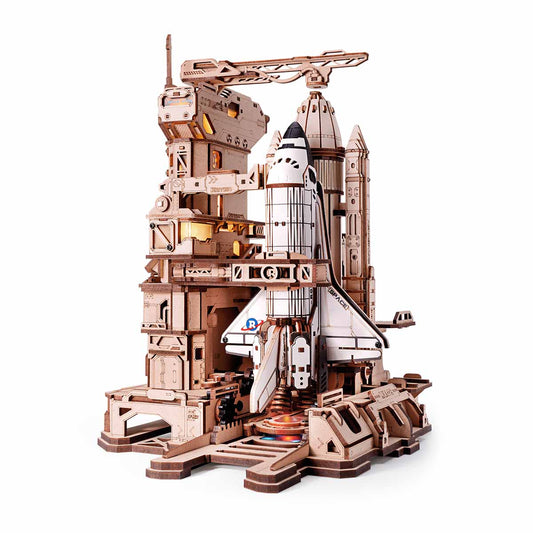 Space Shuttle Mechanical 3D Wooden Puzzle