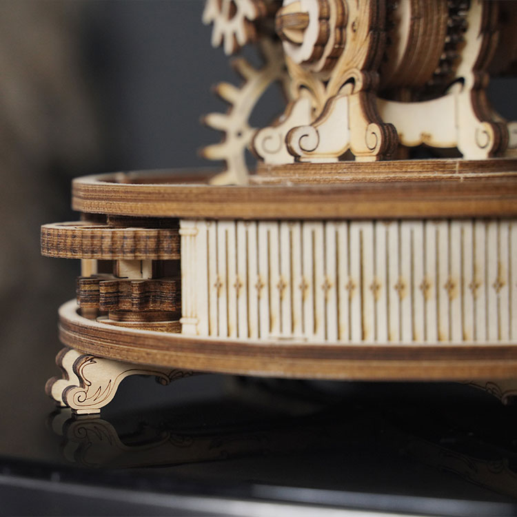 Luminous Globe 3D Wooden Puzzle, Electric Version