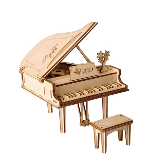 Classic 3D Wood Puzzles; Grand Piano