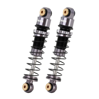 39mm Aluminum Threaded Oil Shocks SCX24: Grey