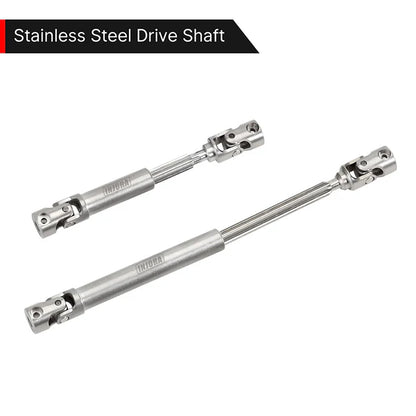 Stainless Steel Drive Shafts D Shape SCX24: Gladiator Power Wagon