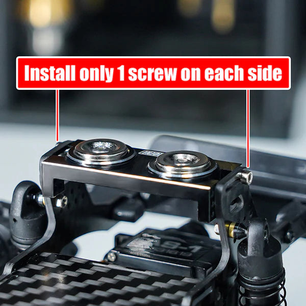 Magnetic Body Mount LCG Chassis SCX24