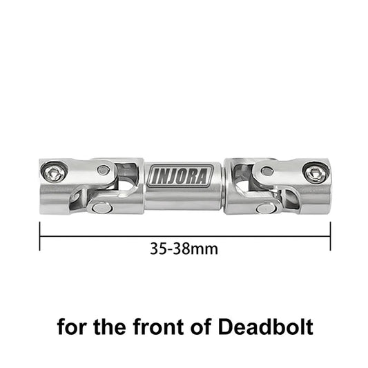 Stainless Steel Drive Shafts D Shape SCX24: Deadbolt Front