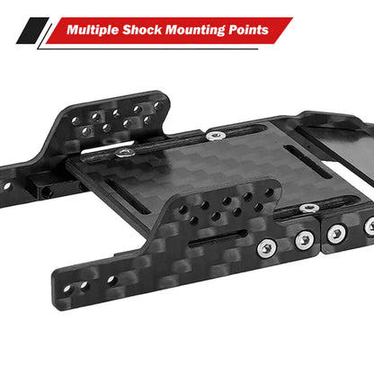 Universal LCG Carbon Fiber Chassis Kit SCX24