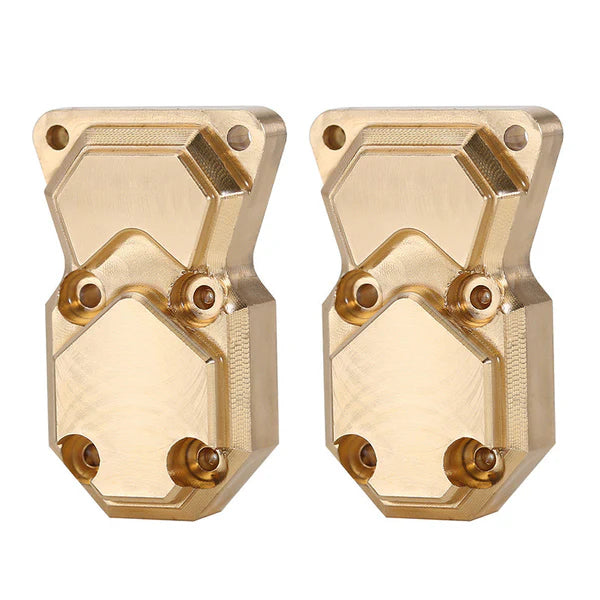 11g Heavy Front Rear Brass Diff Covers SCX24
