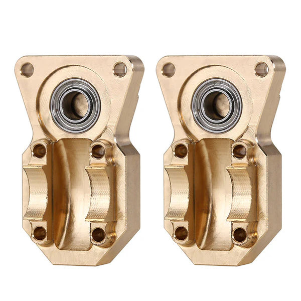 11g Heavy Front Rear Brass Diff Covers SCX24